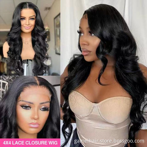 cheap 12a grade natural body mejor virgin Brazilian human hair waved wigs vendors transparent hd lace front fantasy wigs